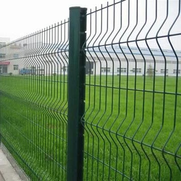 Fio chinês de alta qualidade Mesh Fence de Panel Curvy Welded da cerca do jardim da fábrica 3D de Anping TLWY com cargos do pêssego