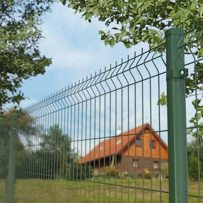 cargos de Mesh Fence Panel With Peach do fio do jardim 3D de 3mm 4mm 4.5mm