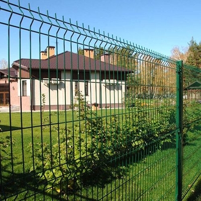 Fio verde Mesh Fencing do jardim de RAL 6005