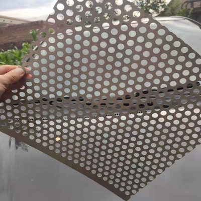 Polonês expandido da folha de Mesh Expanded Metal 4x8 do metal do furo de perfuração