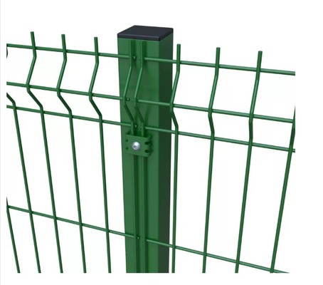 Protetor soldado Rail do roubo de Mesh Fence Peach Type Column do fio 3d do furo quadrado anti