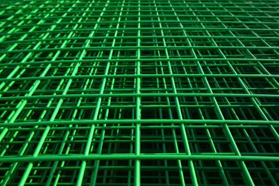 Metal Mesh Fence do verde do mergulho quente 1/2 &quot; X1/2” 16 Bwg