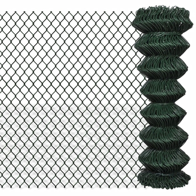 calibre da rede de arame 11,5 do ferro de 100mm Diamond Chain Link Fence Cyclone