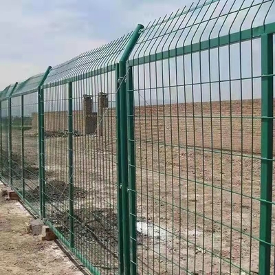 Estrada 3.0-5.0mm Mesh Fencing For Construction Protection soldado fio da estrada de ferro