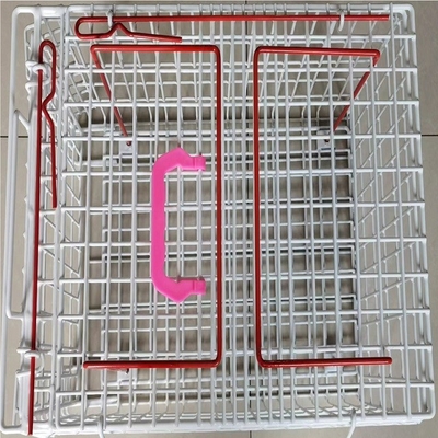 Gaiolas inoxidáveis de Mesh Container Galvanized Wire Rabbit do fio 52*32*40cm
