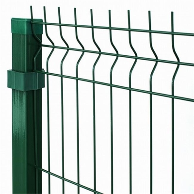 A vila decorativa 2D 3d Curvy do jardim soldou a cerca de fio   Proteção de corrosão