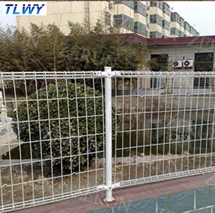 China Anping TLWY 30 anos de pó da fábrica revestiu a cerca de segurança dobro do fio