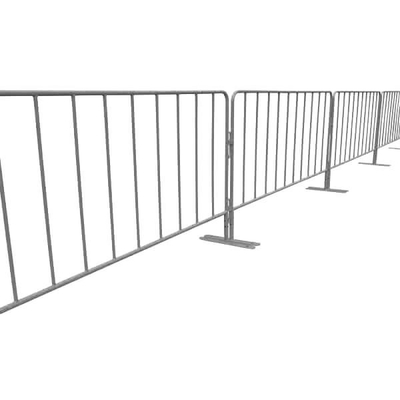 as barreiras do controle de multidão de 1100X2500mm galvanizaram barreiras pedestres do metal de aço