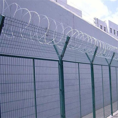 3D soldou 358 a segurança comercial Mesh Panels Fence For Airport