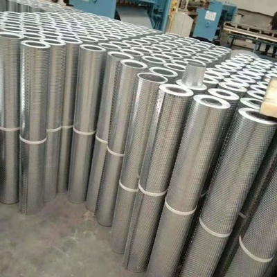 A sarja tecida tece o metal expandido de alumínio da malha RDW do furo de perfuração