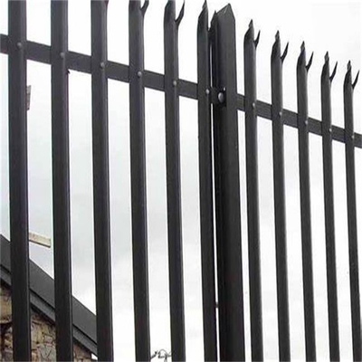 Estilo europeu Mesh Metal Palisade Fencing revestido PVC H 1800mm-3000mm