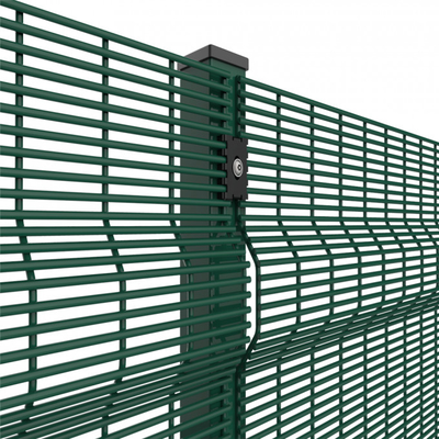 Alta segurança redonda 358 Mesh Fencing do cargo 50x200mm 75x150mm